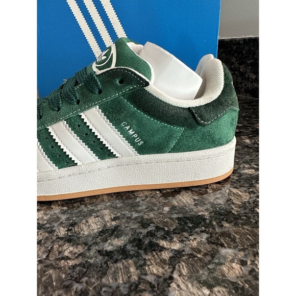 Adidas Originals Campus 00s Dark Green White GS Kids Shoes IH7492 302 Sz 5.5